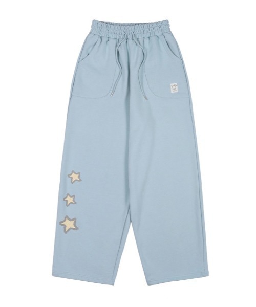 FANCY CLUB（ファンシークラブ）の「【FANCY X DUSTY】DEVIL & ANGEL PRINTED SWEATPANTS / 【ファンシー X ダスティ】デビル＆エンジェルプリントスウェットパンツ（スウェットパンツ・レディース・スカイブルー/ホワイト・ONE SIZE）」の19枚目の写真