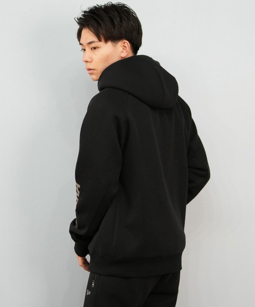 NEW ERA（ニューエラ）の「NEW ERA/ニューエラ ジップアップパーカー 軽量 保温 14674793/14674794（パーカー・メンズ・ブラック/グレー・2XL/XL/L/M）」の6枚目の写真