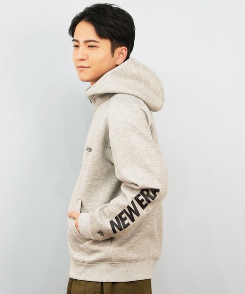 NEW ERA（ニューエラ）の「NEW ERA/ニューエラ ジップアップパーカー 軽量 保温 14674793/14674794（パーカー・メンズ・ブラック/グレー・2XL/XL/L/M）」の13枚目の写真