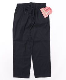 裏起毛 ストレッチ ストレートシルエットパンツ/カラーイージーパンツ レディース