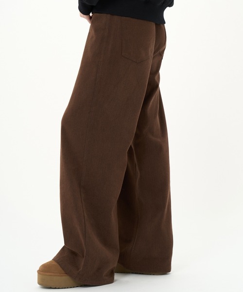 Wide denim/ワイドデニムパンツ（デニムパンツ）｜BENUA（ベヌア）の