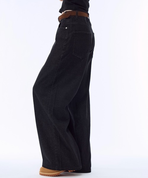 BENUA（ベヌア）の「ワイドデニム - Wide denim -（デニムパンツ