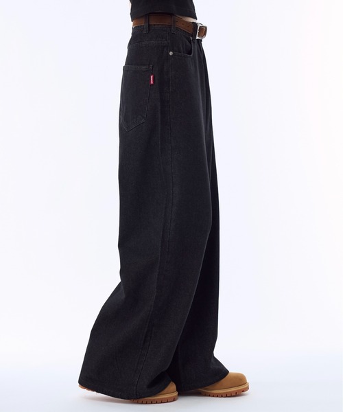 BENUA（ベヌア）の「ワイドデニム - Wide denim -（デニムパンツ