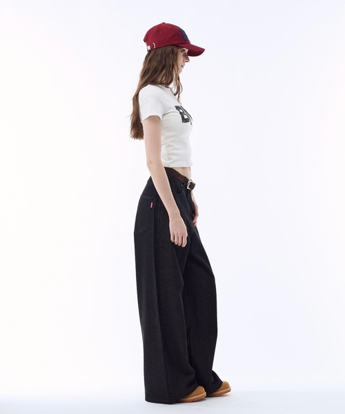 BENUA（ベヌア）の「ワイドデニム - Wide denim -（デニムパンツ
