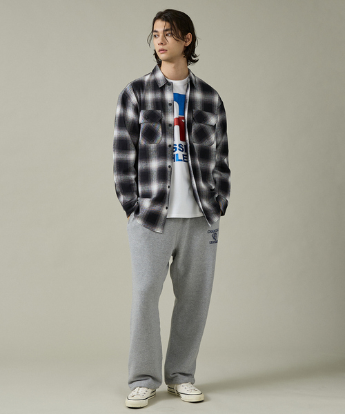 Dickies(ディッキーズ)の「【Dickies / ディッキーズ】オーバーサイズ ネルオンブレチェック ワークシャツ(シャツ/ブラウス・メンズ・ブラウン/ブラック/チャコールグレー・M/L/XL)」の13枚目の写真