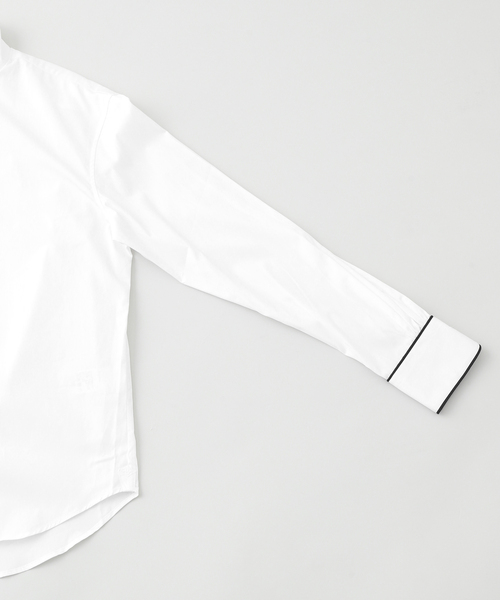 BOURRIENNE ParisX（ブリエンヌパリディス）の「Bourrienne Paris X(ブリエンヌ パリ ディス) EQUIPAGE（シャツ/ブラウス・メンズ・ホワイト・MEDIUM/LARGE）」の2枚目の写真