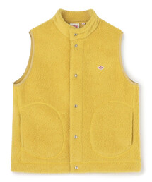 DANTON(_g)MEN'S DOUBLE FACE BOA STAND COLLAR VEST(xXg)