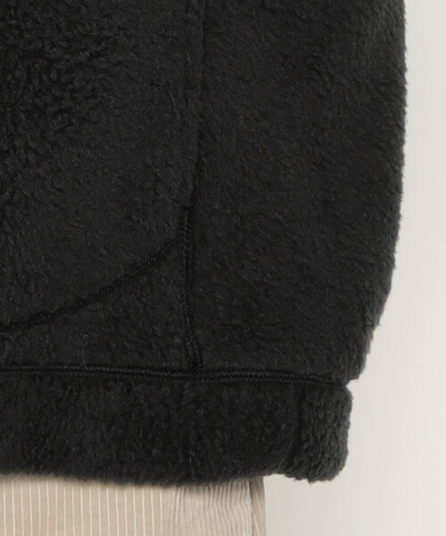 DANTON（ダントン）の「MEN'S DOUBLE FACE BOA STAND COLLAR VEST（ベスト・メンズ・ブルー/ブラック/ベージュ/チャコール/マスタード・XL/L/M）」の15枚目の写真