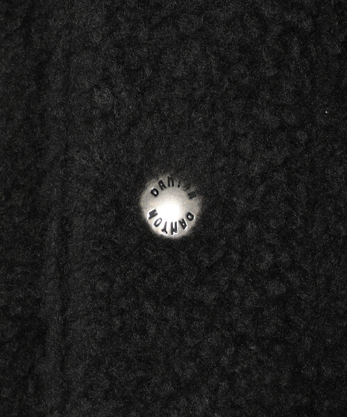 DANTON（ダントン）の「MEN'S DOUBLE FACE BOA STAND COLLAR VEST（ベスト・メンズ・ブルー/ブラック/ベージュ/チャコール/マスタード・XL/L/M）」の17枚目の写真