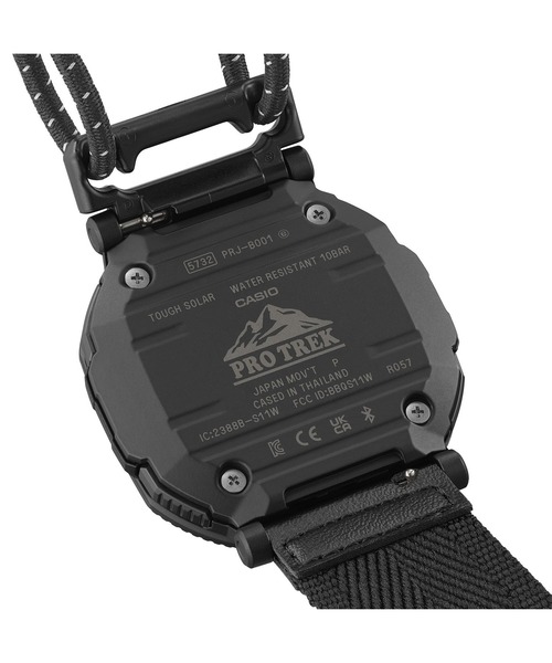 PRO TREK（プロトレック）の「Hiker Line / ソーラー/ PRJ-B001B-1JF（アナログ腕時計・メンズ・ブラック・FREE）」の10枚目の写真