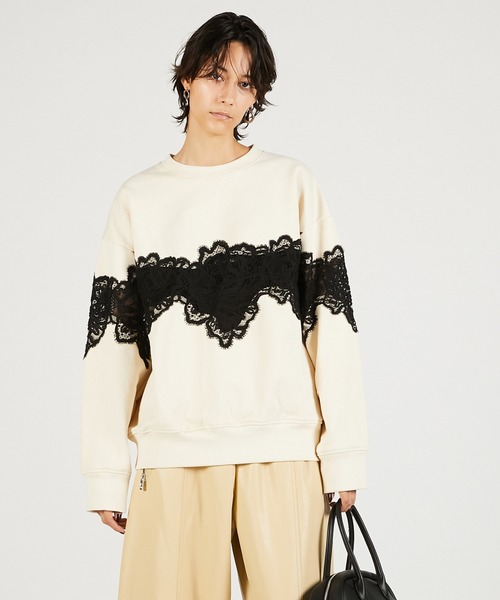 Pre-Order】レーススウェット / Lace Sweatshirt（スウェット