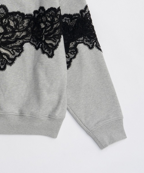 Pre-Order】レーススウェット / Lace Sweatshirt（スウェット