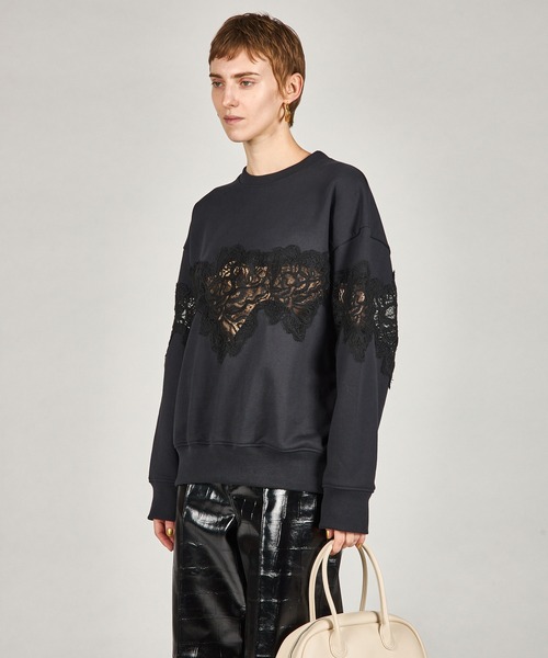 プランクプロジェクト　レーススウェット Pre-Order】レーススウェット / Lace Sweatshirt（スウェット
