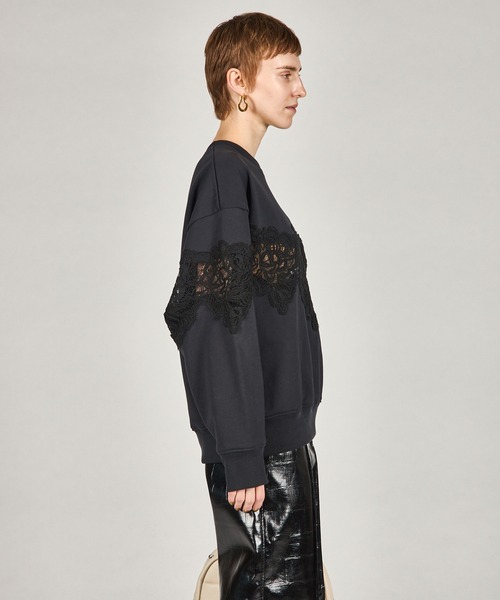 Pre-Order】レーススウェット / Lace Sweatshirt（スウェット）｜PRANK