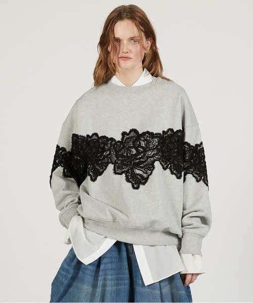 25AW PRANK PROJECT Lace Sweatshirt スウェット 25AW PRANK PROJECT Lace Sweatshirt スウェット レーススウェット