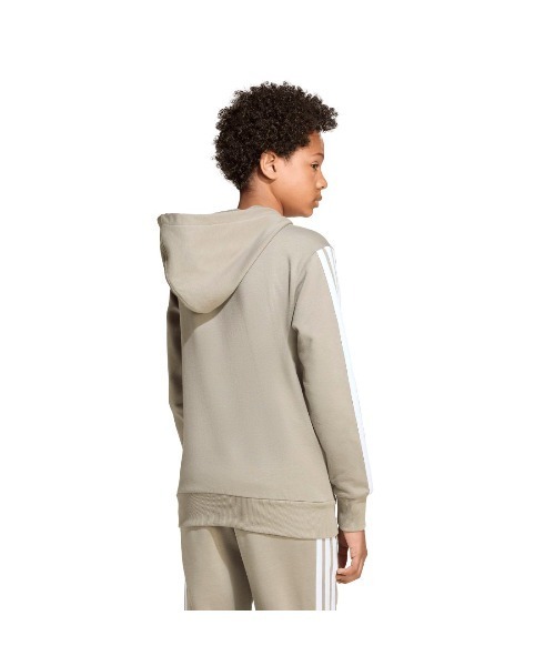 adidas（アディダス）の「アディダス adidas エッセンシャルズ パーカー（パーカー・キッズ・ブラック/グレー・130cm/140cm/150cm/160cm）」の3枚目の写真