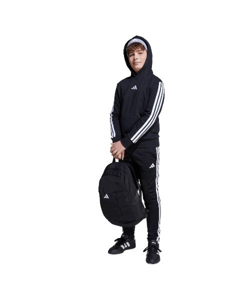 adidas（アディダス）の「アディダス adidas エッセンシャルズ パーカー（パーカー・キッズ・ブラック/グレー・130cm/140cm/150cm/160cm）」の10枚目の写真