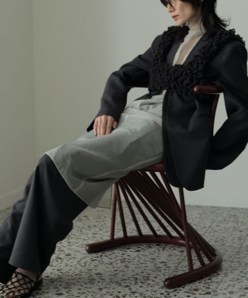 anuke アンヌーク【Reha.】マタニティ ワイドパンツ 黒 36 anuke Reha