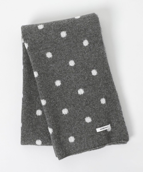 Heather（ヘザー）の「HOLiC アソート太マフラー　600864（マフラー・レディース・ブラック系その他/グレー系その他・ONE SIZE）」の5枚目の写真