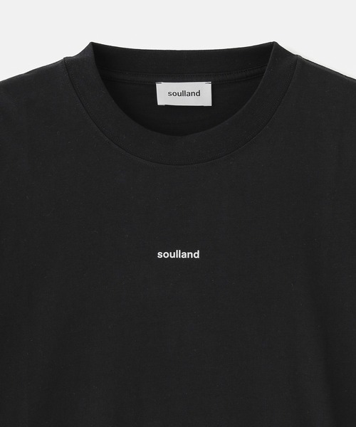 Soulland（ソウランド）の「SOULLAND ASH T-SHIRT 42013-1312（Tシャツ/カットソー・メンズ・ブラック/ホワイト・L/M）」の3枚目の写真