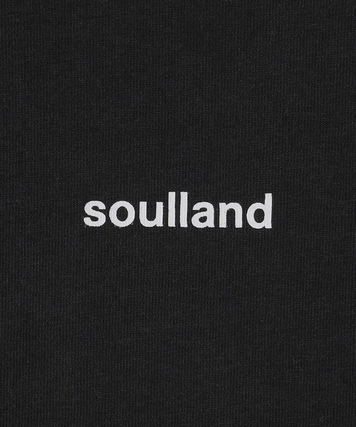 Soulland（ソウランド）の「SOULLAND ASH T-SHIRT 42013-1312（Tシャツ/カットソー・メンズ・ブラック/ホワイト・L/M）」の4枚目の写真