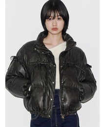 EMODA | リボンパッファーダウンブルゾン(ダウンジャケット/コート)
