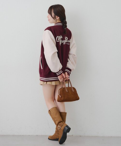 バースデーバッシュ♡スタジャン♡S♡未使用 MLB×PEANUTSコラボスタジアムジャンパー（スタジャン）｜DOUBLE NAME