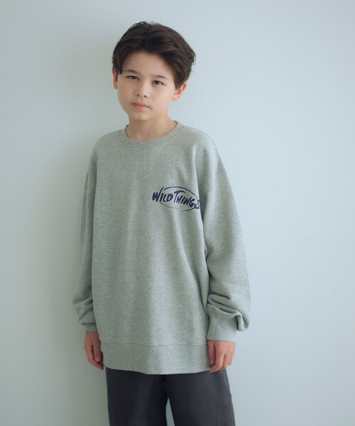 セール】【別注】＜WILD THINGS＞ロゴスウェット /トレーナー / キッズ