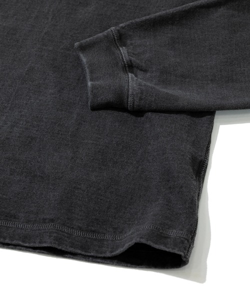 Good On（グッドオン）の「Good On/グッドオン　LS HEAVY HENLEY TEE（Tシャツ/カットソー・メンズ・ナチュラル/ブラック/ダークグリーン・MEDIUM/LARGE/X-LARGE）」の6枚目の写真