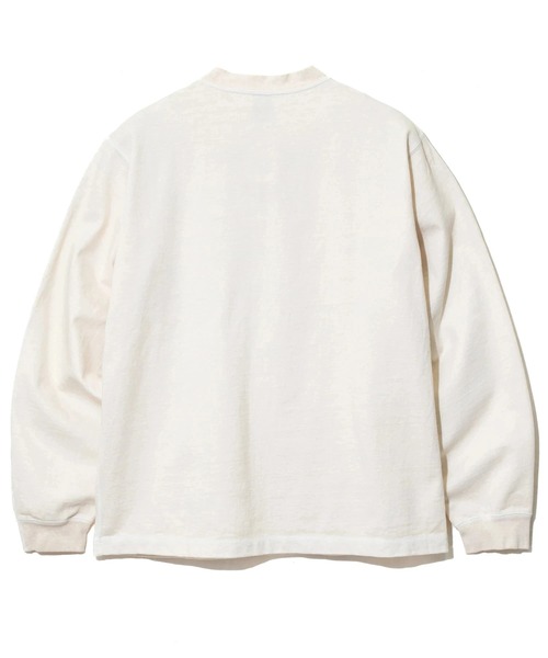 Good On（グッドオン）の「Good On/グッドオン　LS HEAVY HENLEY TEE（Tシャツ/カットソー・メンズ・ナチュラル/ブラック/ダークグリーン・MEDIUM/LARGE/X-LARGE）」の12枚目の写真