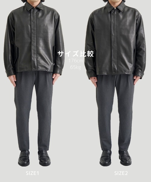 別注ブルゾン ユウウ様 UNITED TOKYO ブルゾン アウター WATER BUFFALO フライトレザー