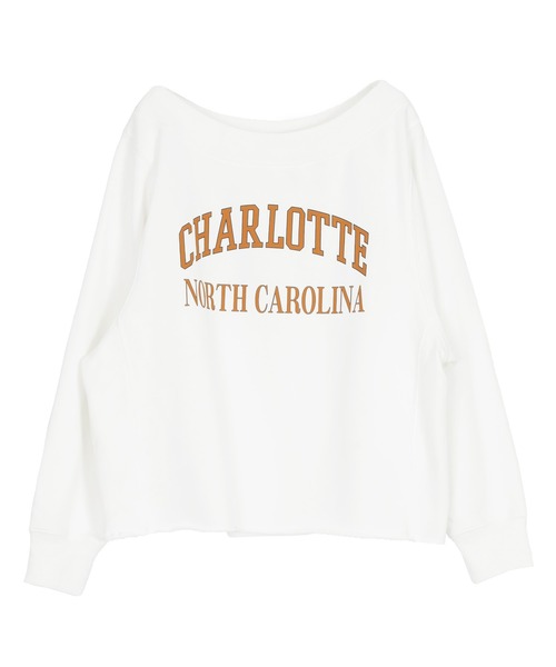 titivate(ティティベイト)の「オフショルダースウェットプルオーバー(スウェット・レディース・ベージュ系その他/レッド/オフホワイト/ネイビー/ブルー系その他/オートミール・FREE)」の11枚目の写真