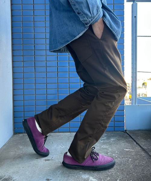 NAVY(ネイビー)の「【NAVY / ネイビー】ボンディングスラッシュポケットパンツ ストレッチ 保温(その他パンツ・メンズ・ベージュ/ブラック/カーキ/チャコールグレー・S/M/L/XL)」の1枚目の写真