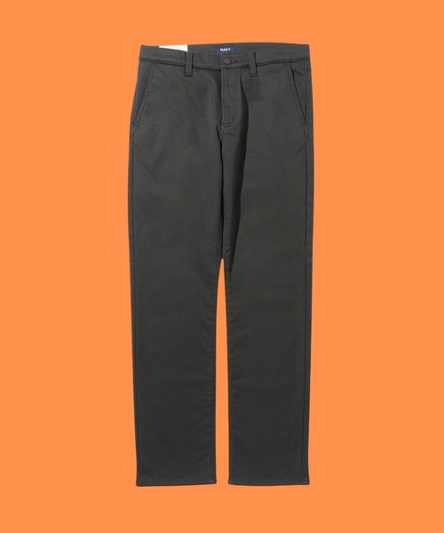 NAVY(ネイビー)の「【NAVY / ネイビー】ボンディングスラッシュポケットパンツ ストレッチ 保温(その他パンツ・メンズ・ベージュ/ブラック/カーキ/チャコールグレー・S/M/L/XL)」の9枚目の写真