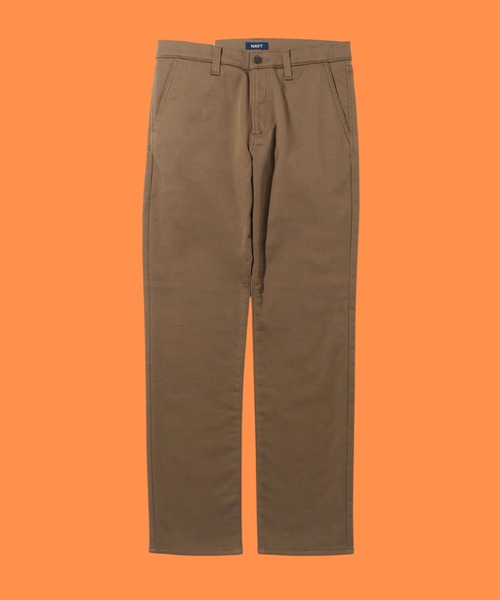 NAVY(ネイビー)の「【NAVY / ネイビー】ボンディングスラッシュポケットパンツ ストレッチ 保温(その他パンツ・メンズ・ベージュ/ブラック/カーキ/チャコールグレー・S/M/L/XL)」の10枚目の写真