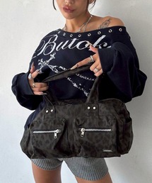 d.i.a.（ダイヤ）の「d.i.a.プレート付き レオパード ミニボストンバッグ（ボストンバッグ）」