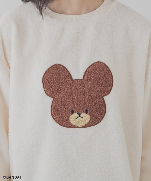 Honeys(ハニーズ)の「くまのがっこう/ルームウェア(上下セット)(ルームウェア/パジャマ・レディース・ピンク系その他/ホワイト系その他/ベージュ系その他・L/LL/M/S)」の15枚目の写真