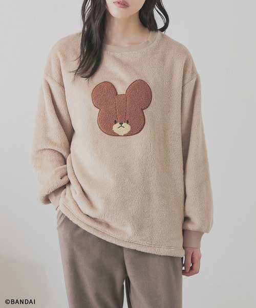 Honeys(ハニーズ)の「くまのがっこう/ルームウェア(上下セット)(ルームウェア/パジャマ・レディース・ピンク系その他/ホワイト系その他/ベージュ系その他・L/LL/M/S)」の8枚目の写真