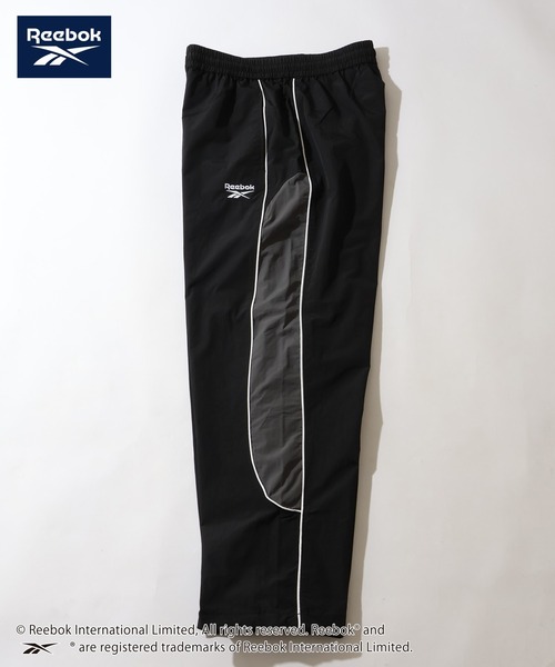 Reebok(リーボック)の「【Reebok/リーボック】パイピング デザイン ナイロン パンツ(その他パンツ・メンズ・ブラック/ネイビー/グリーン/ダークブラウン・M/L/LL)」の6枚目の写真