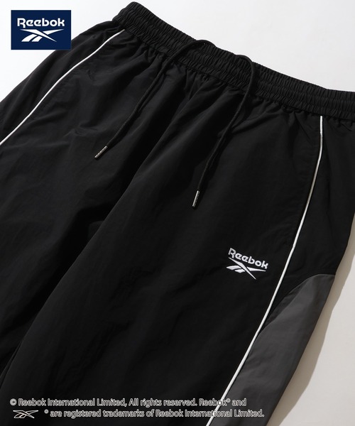 Reebok(リーボック)の「【Reebok/リーボック】パイピング デザイン ナイロン パンツ(その他パンツ・メンズ・ブラック/ネイビー/グリーン/ダークブラウン・M/L/LL)」の20枚目の写真