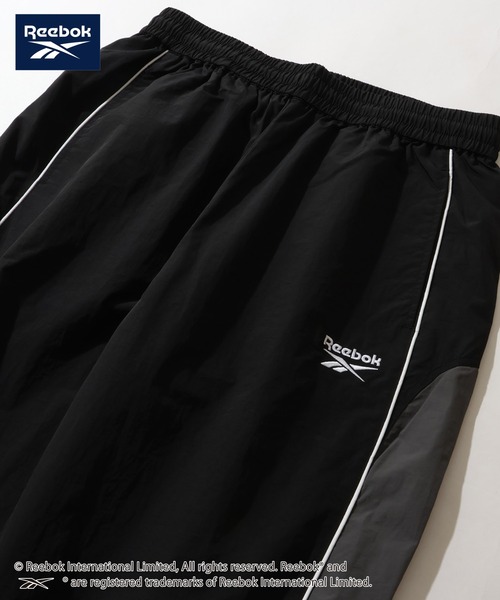 Reebok(リーボック)の「【Reebok/リーボック】パイピング デザイン ナイロン パンツ(その他パンツ・メンズ・ブラック/ネイビー/グリーン/ダークブラウン・M/L/LL)」の19枚目の写真