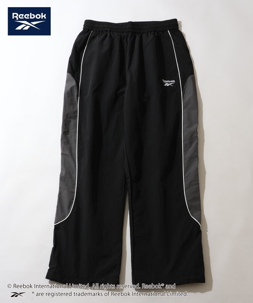 Reebok(リーボック)の「【Reebok/リーボック】パイピング デザイン ナイロン パンツ(その他パンツ・メンズ・ブラック/ネイビー/グリーン/ダークブラウン・M/L/LL)」の5枚目の写真