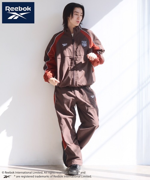 Reebok(リーボック)の「【Reebok/リーボック】パイピング デザイン ナイロン パンツ(その他パンツ・メンズ・ブラック/ネイビー/グリーン/ダークブラウン・M/L/LL)」の17枚目の写真