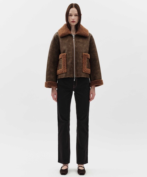 jakke(ジャッキー)の「VERA JACKET TAN(その他アウター・レディース・ブラウン・M/S)」の1枚目の写真