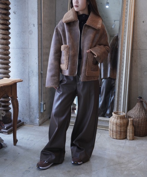 jakke(ジャッキー)の「VERA JACKET TAN(その他アウター・レディース・ブラウン・M/S)」の10枚目の写真