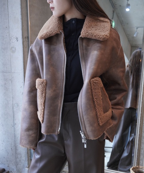 jakke(ジャッキー)の「VERA JACKET TAN(その他アウター・レディース・ブラウン・M/S)」の9枚目の写真