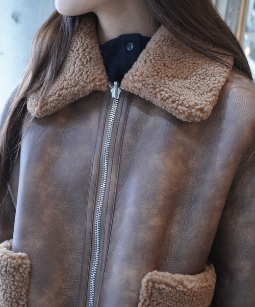 jakke(ジャッキー)の「VERA JACKET TAN(その他アウター・レディース・ブラウン・M/S)」の4枚目の写真
