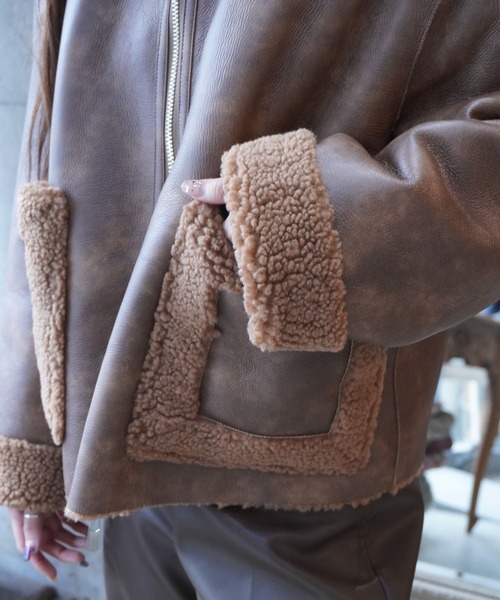 jakke(ジャッキー)の「VERA JACKET TAN(その他アウター・レディース・ブラウン・M/S)」の6枚目の写真