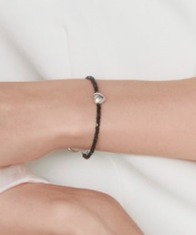 quip queint（クイップクエイント）の「【quip queint】noa black bracelet/ノア ブラック ブレスレット（ブレスレット）」