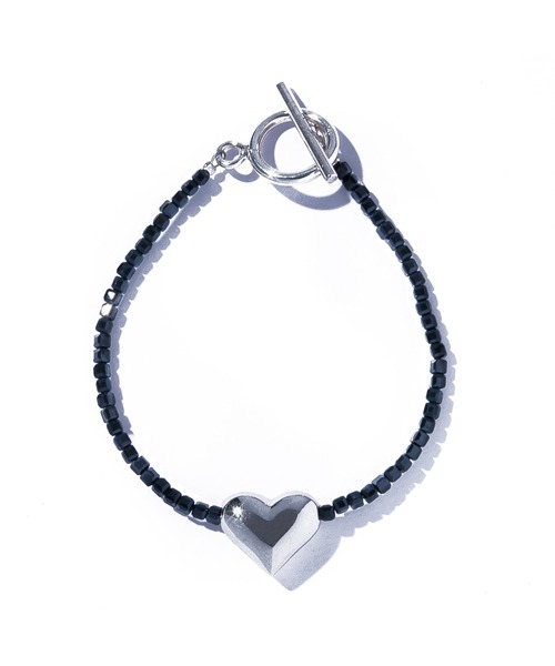 quip queint(クイップクエイント)の「【quip queint】noa black bracelet/ノア ブラック ブレスレット(ブレスレット・レディース・ブラック・FREE)」の3枚目の写真